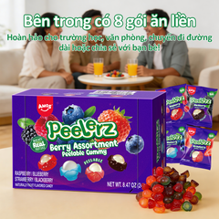 Peelerz - Kẹo dẻo vị dâu hỗn hợp bóc vỏ - 240g/hộp